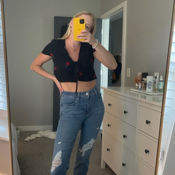 Motel Crop Top - Picture 2 of 3